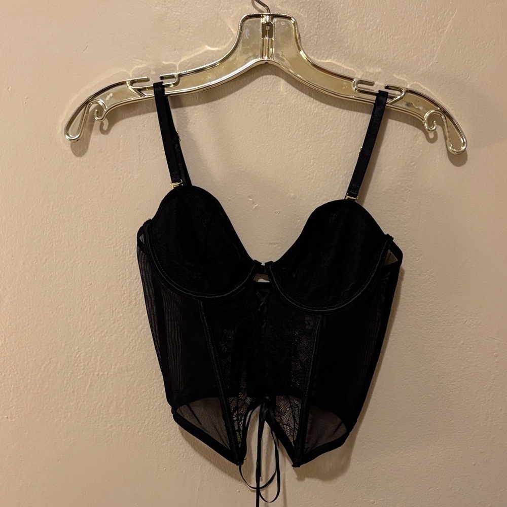 Spirit Black Lace Corset Top